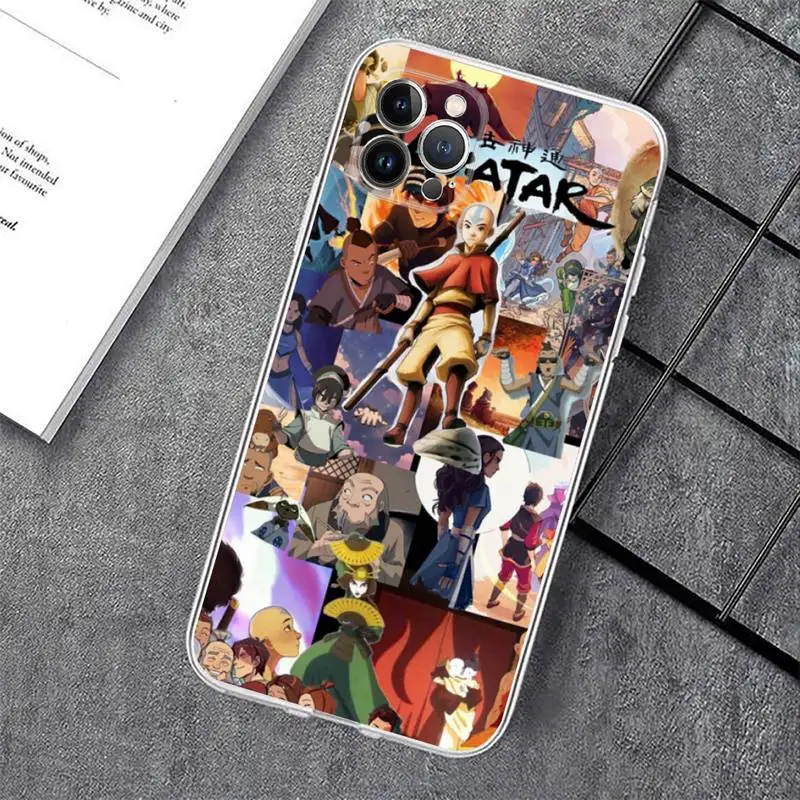 Anime Avatar The Last Airbender Phone Case For iPhone 14 11 12 13 Mini Pro XS 1 - Avatar The Last Airbender Store