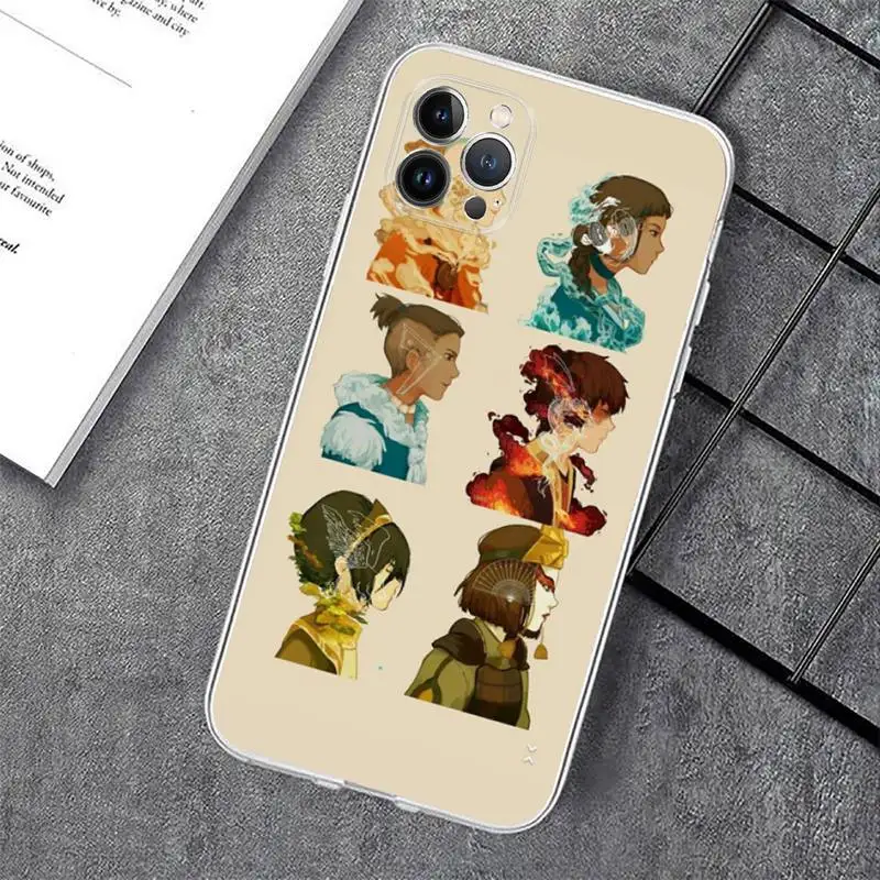 Anime Avatar The Last Airbender Phone Case For iPhone 14 11 12 13 Mini Pro XS 10 - Avatar The Last Airbender Store