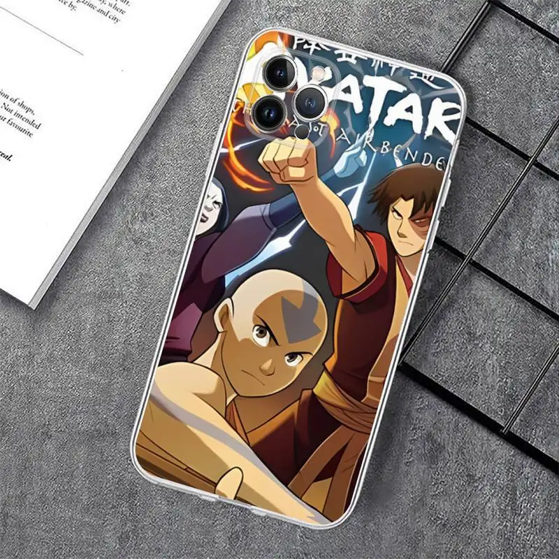 Anime Avatar The Last Airbender Phone Case For iPhone 14 11 12 13 Mini Pro XS 6 - Avatar The Last Airbender Store