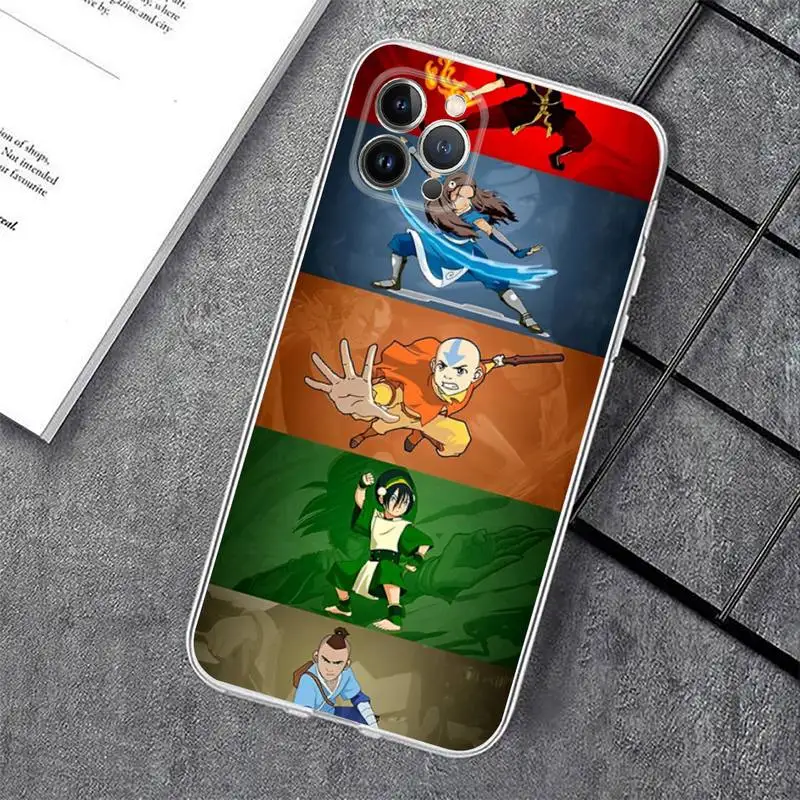 Anime Avatar The Last Airbender Phone Case For iPhone 14 11 12 13 Mini Pro XS 9 - Avatar The Last Airbender Store
