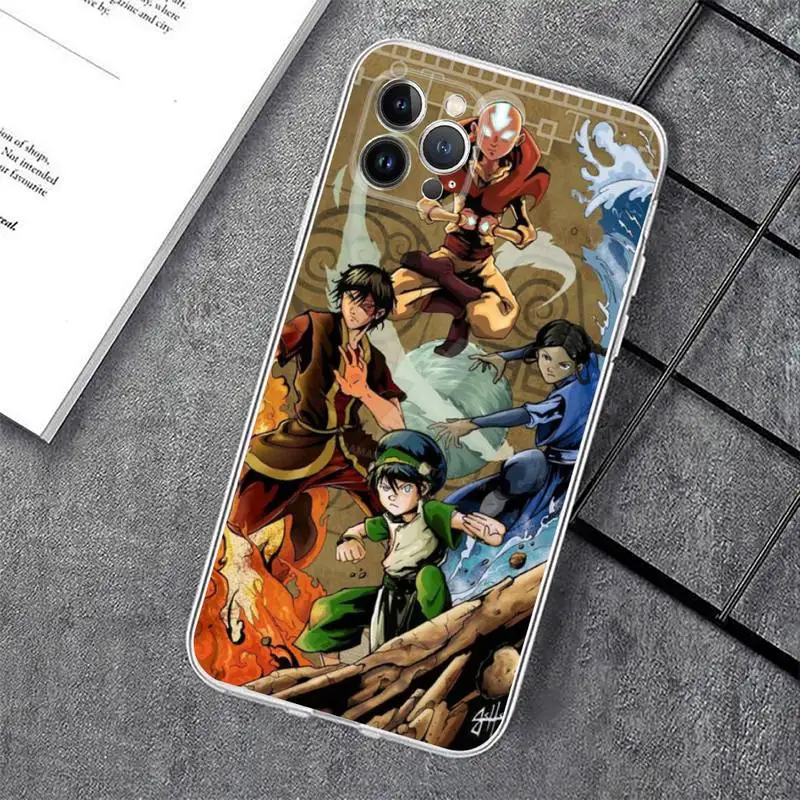 Anime Avatar The Last Airbender Phone Case For iPhone 14 11 12 13 Mini Pro XS - Avatar The Last Airbender Store
