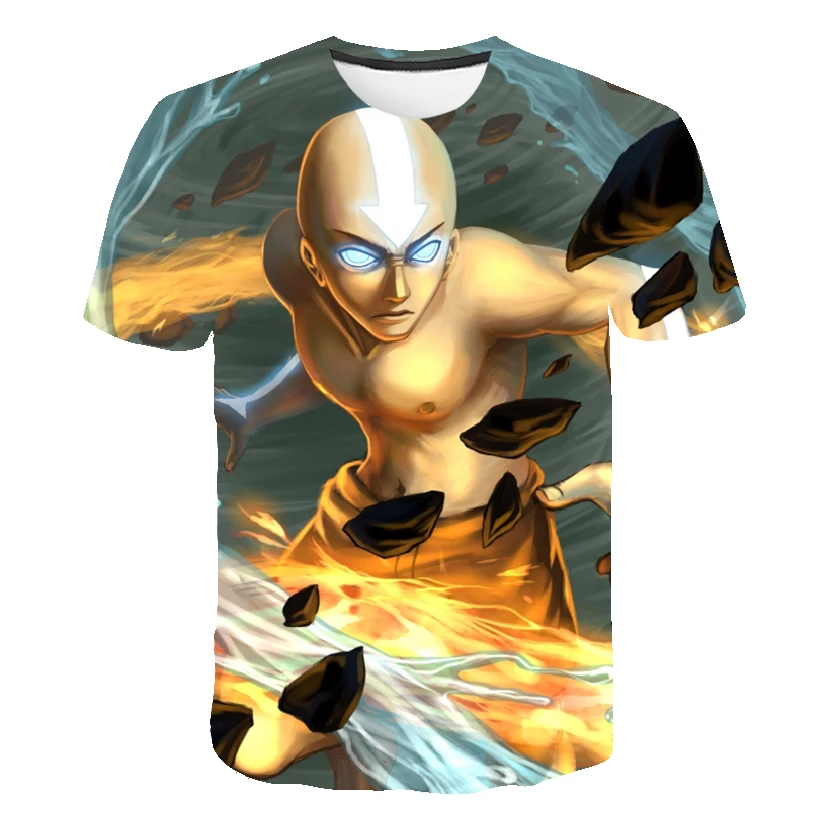 Anime Avatar The Last Airbender T Shirts 3D Print Summer T Shirt Fashion Kids Casual Boys 2 - Avatar The Last Airbender Store