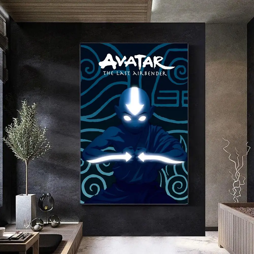Avatar The Last Airbender Aang Fight Anime Good Quality Posters Vintage Room Home Bar Cafe Decor 7 - Avatar The Last Airbender Store