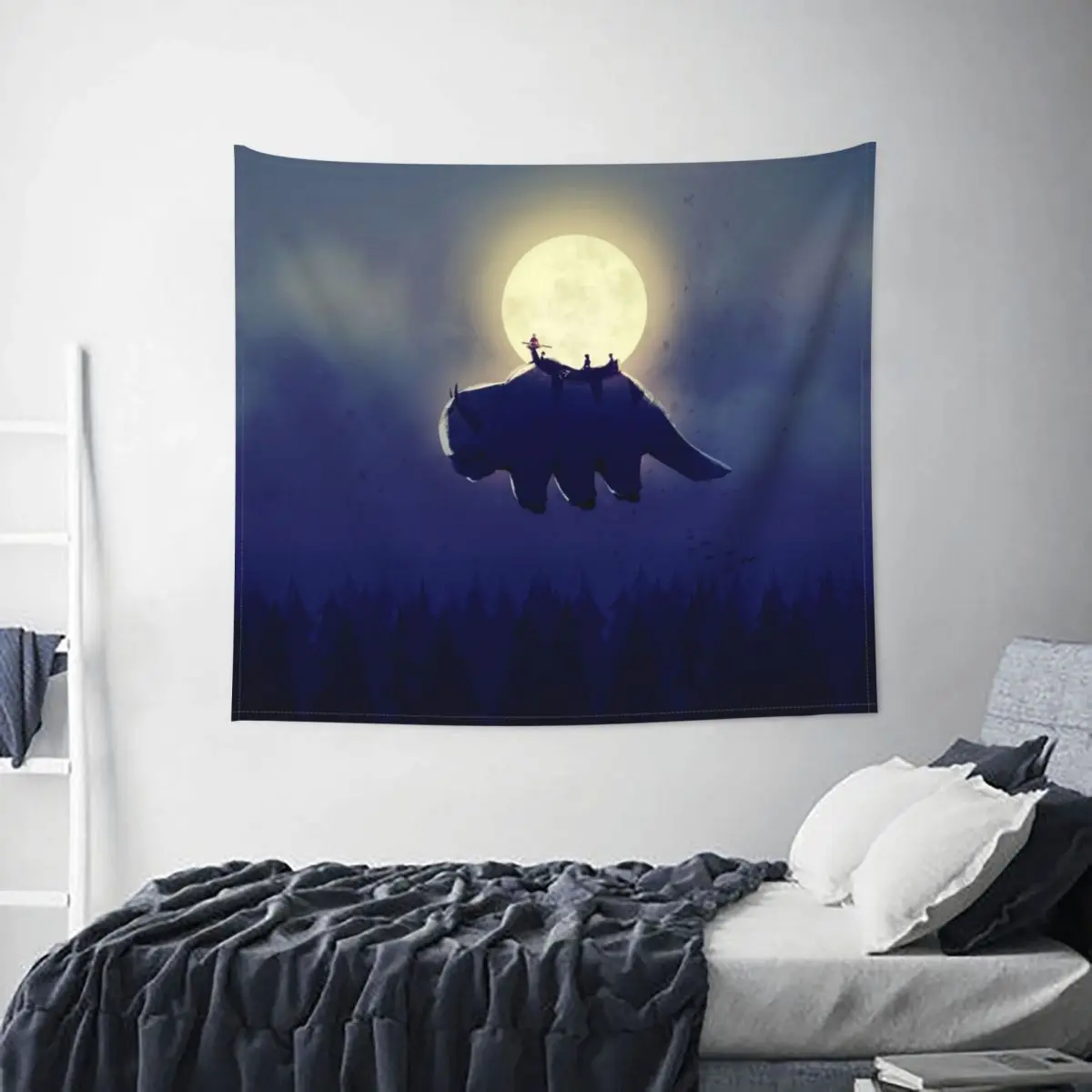 Avatar The Last Airbender Tapestry Colorful Polyester Wall Hanging Appa Room Decoration Yoga Mat Retro Tapestries - Avatar The Last Airbender Store