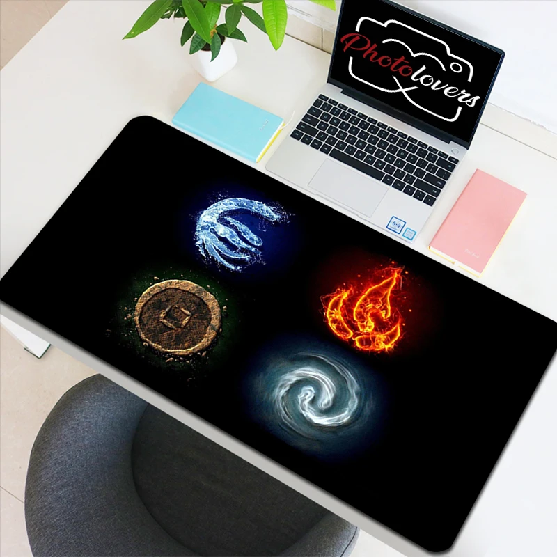 Avatar the Last Airbender Computer Mouse Pad Gamer Desk Accessories Pc Cabinet Keyboard Mousepad Mat Gaming 6 - Avatar The Last Airbender Store