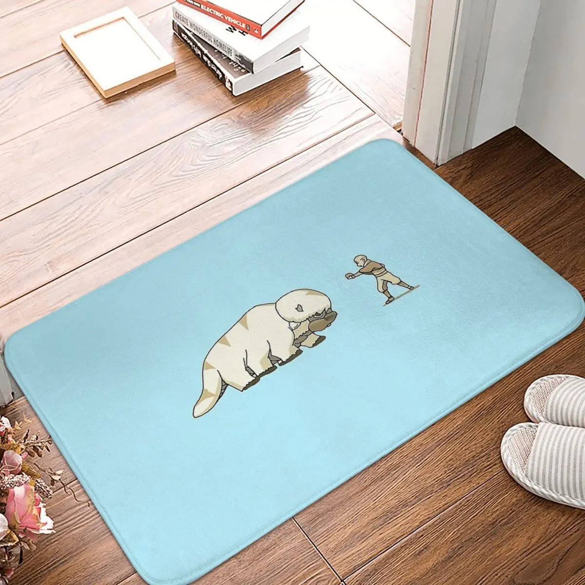 Baby Appa Aang Bath Non Slip Carpet Avatar The Last Airbender Bedroom Mat Welcome Doormat Floor - Avatar The Last Airbender Store