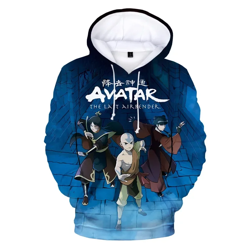 Hot Sale Fashion Casual Anime Avatar The Last Airbender 3D Print Hoodies Harajuku Streetwear Polyester Men 3 - Avatar The Last Airbender Store