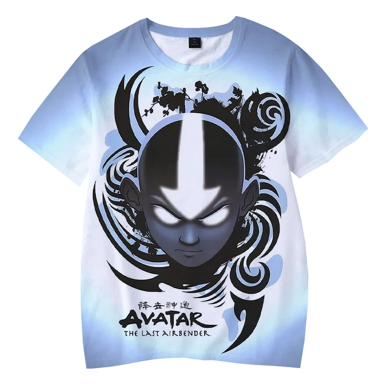 New Avatar The Last Airbender T Shirt Anime 3D Print Streetwear Men Fashion T Shirt Harajuku 3 - Avatar The Last Airbender Store
