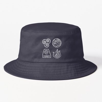 Avatar: The Last Airbender, Four Elements - Outline Bucket Hat Official Avatar The Last Airbender Merch