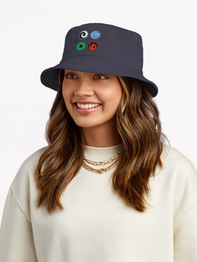 Avatar: The Last Airbender, Four Nations - Color Bucket Hat Official Avatar The Last Airbender Merch