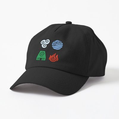 Avatar: The Last Airbender, Four Elements - Color Cap Official Avatar The Last Airbender Merch