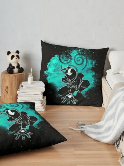 Soul Of The Airbender Throw Pillow Official Avatar The Last Airbender Merch
