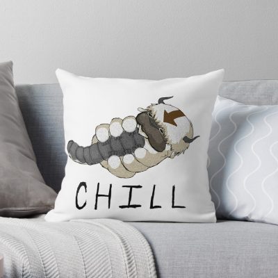 Chill Appa Throw Pillow Official Avatar The Last Airbender Merch