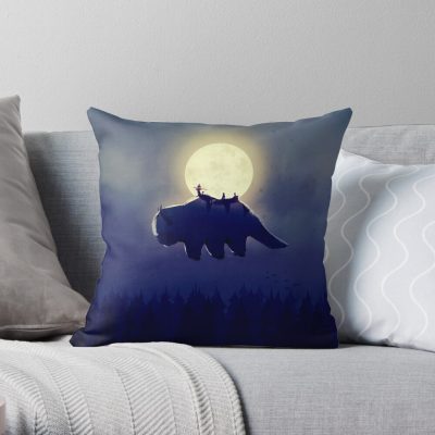 The End Of All Things - Night Version Throw Pillow Official Avatar The Last Airbender Merch