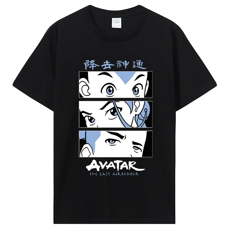 Avatar The Last Airbender T Shirt Men Kawaii Crop Top Anime Appa Tshirt Funny Cartoon Graphic - Avatar The Last Airbender Store