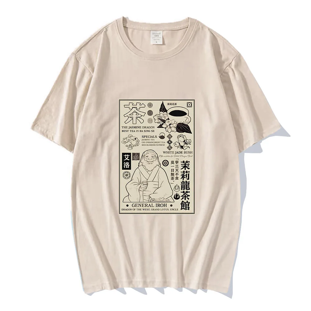 Avatar The Last Airbender Tshirts Anime Graphic Printing Tee shirt Round Neck Cotton Mens T shirt 1 - Avatar The Last Airbender Store