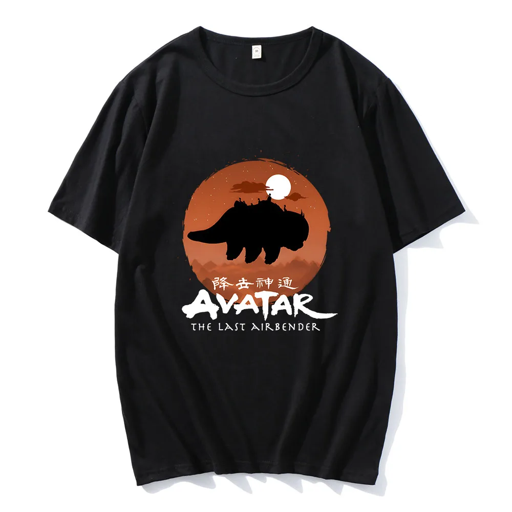 Avatar The Last Airbender Tshirts Casual Short Sleeve Soft Tee shirt Cotton Comfortable Men Women T - Avatar The Last Airbender Store